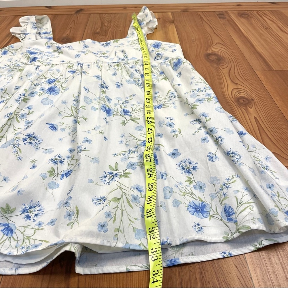 ARULA Blue Floral Mini Dress - Picture 6 of 7